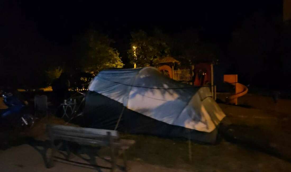 Balıkesir’in Sındırgı ilçesinde gece