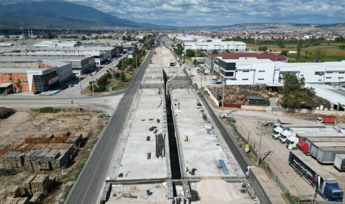 Bursa-Ankara karayolu üzerinde yapımı
