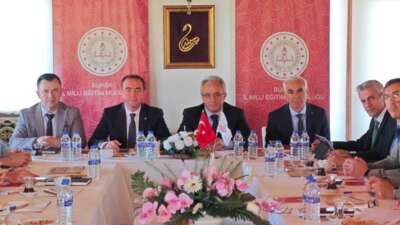 Bursa’da eğitimde yeni dönem hazırlıkları değerlendirildi