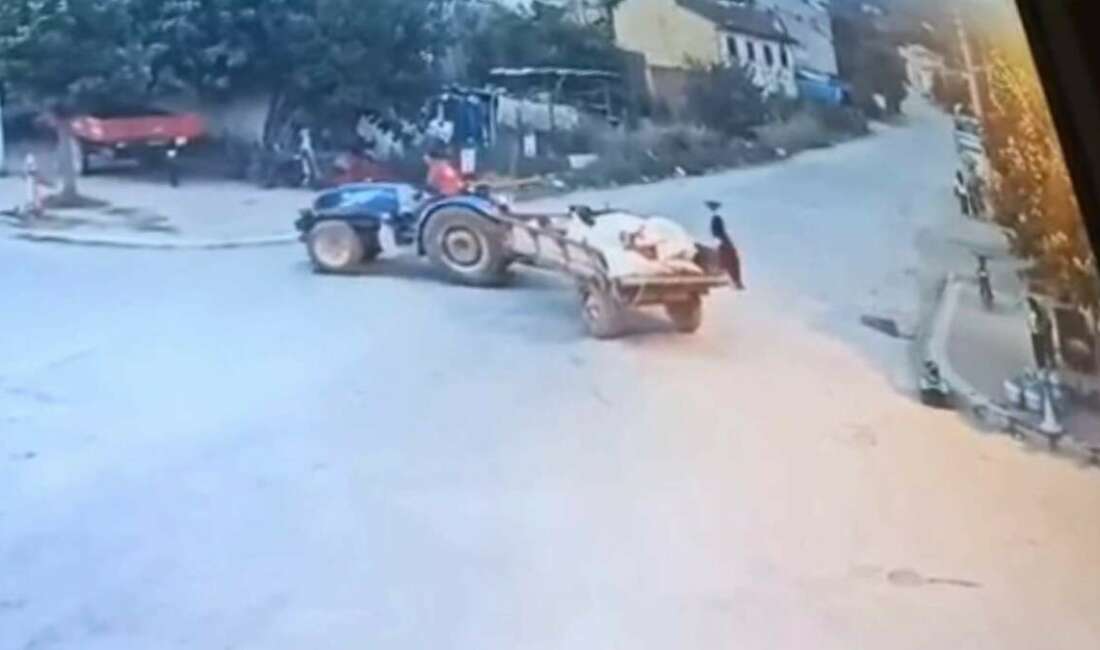 Babasının kullandığı traktör altında kalan minik Batu’ndan sevindiren haber Bursa'nın İnegöl ilçesinde babasının