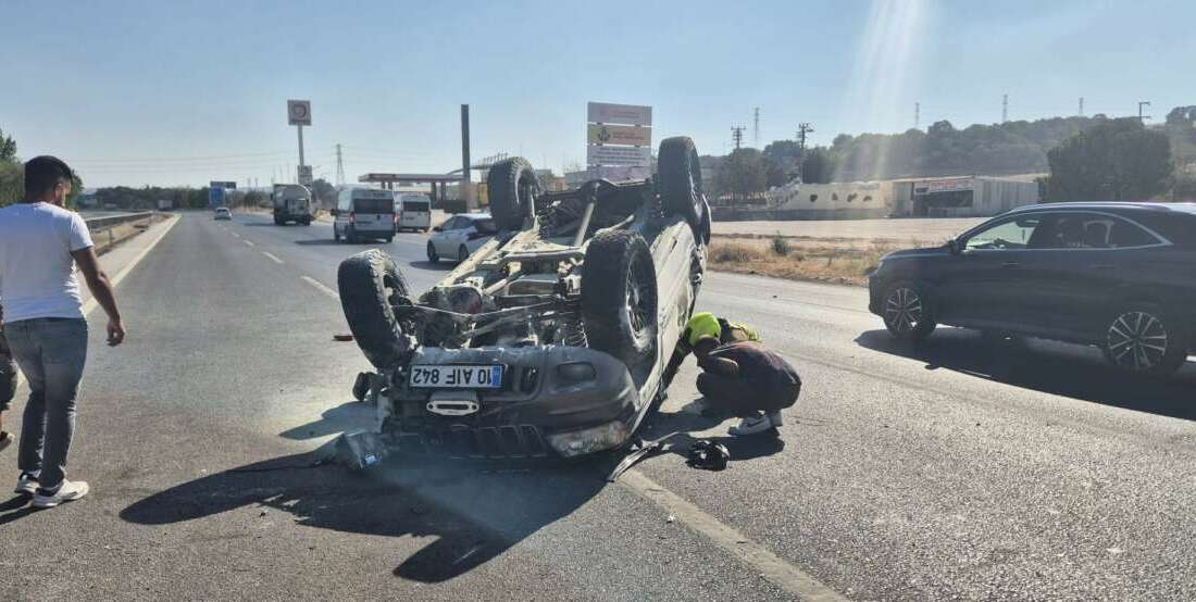 Balıkesir-Bursa kara yolunun Balıkesir istikametinde