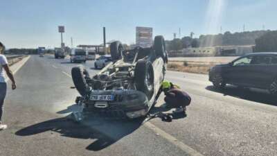 Balıkesir-Bursa kara yolunda trafik kazası: 2 yaralı
