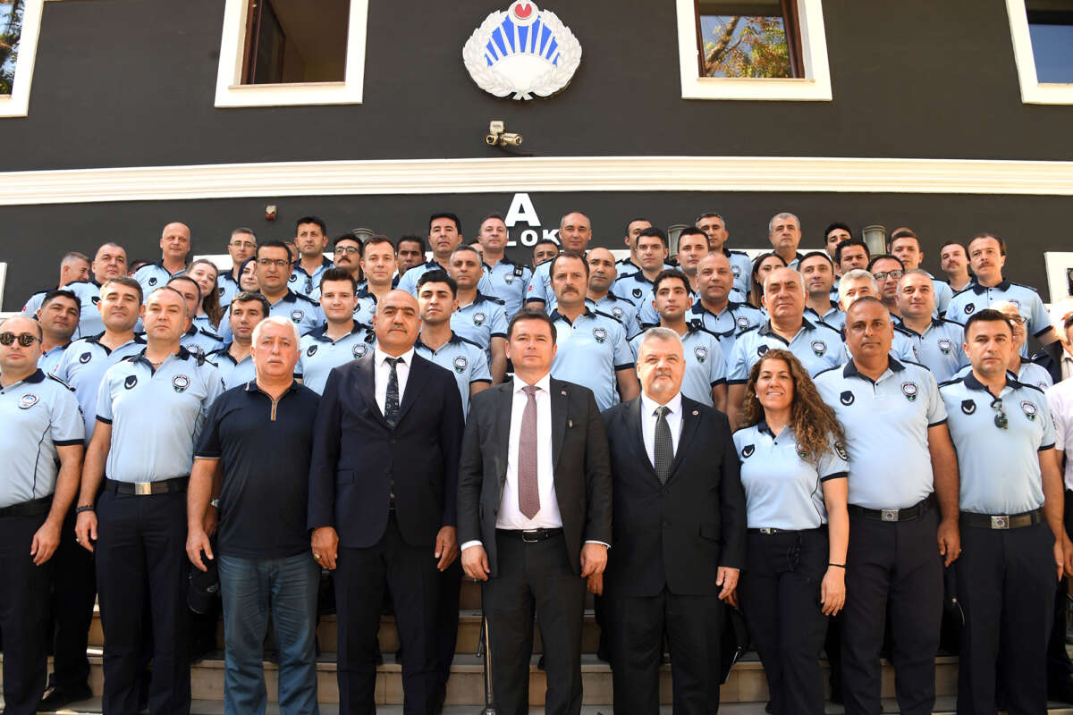 Başkan Aydın, Zabıta Teşkilatı’nın yıl dönümünü kutladı