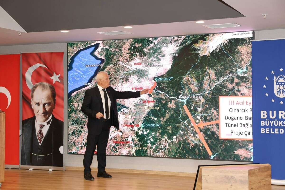 Başkan Bozbey, “Bursa’nın susuz kalmaması için çalışıyoruz”