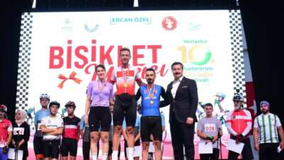 Biber Festivali kapsamında bisiklet yarışı nefes kesti