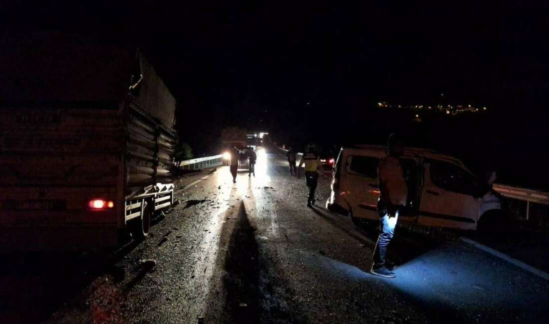 Bilecik'te hafif ticari araç