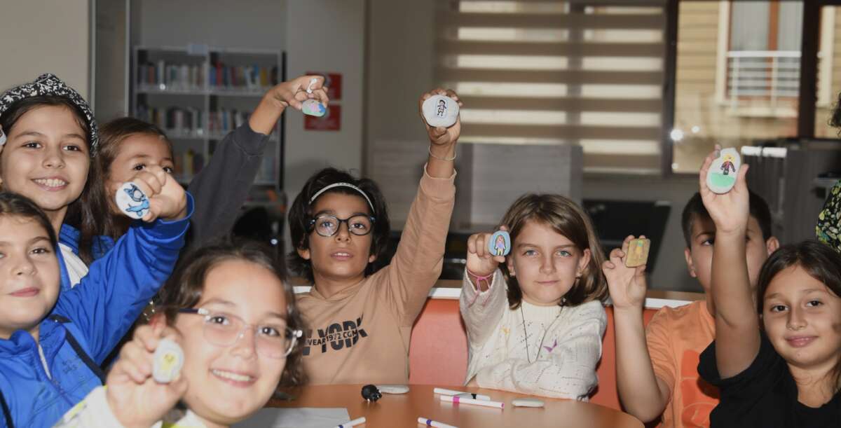 Bu atölyeye katılan çocukların hayal güçleri genişliyor