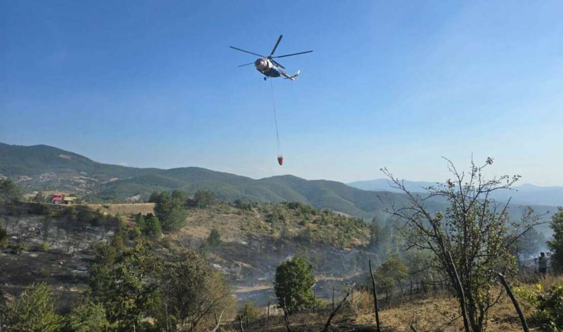 Bursa'nın Orhaneli ilçesinde piknik