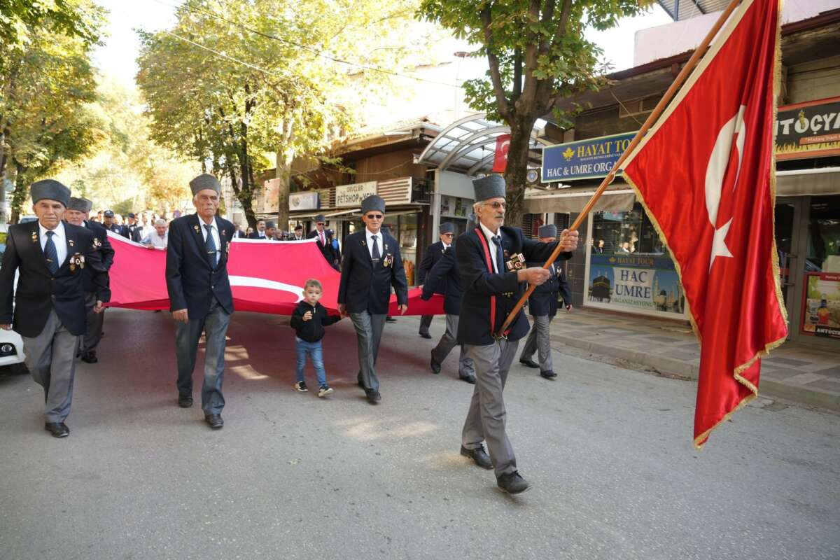 Bursa Yenişehir’de gaziler günü coşkuyla kutlandı