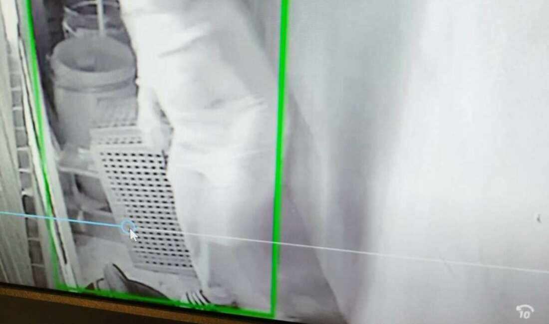 Bursa'da bir işyerinden yaklaşık