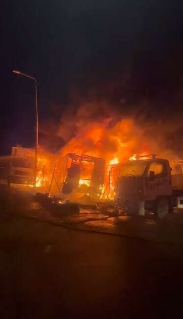 Bursa'nın Osmangazi ilçesinde park