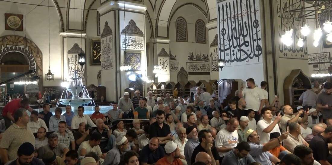 Bursa'da Mevlid Kandili manevi