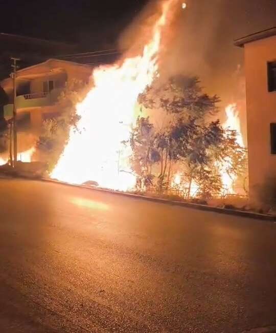 Bursa'nın Gemlik ilçesinde villaların
