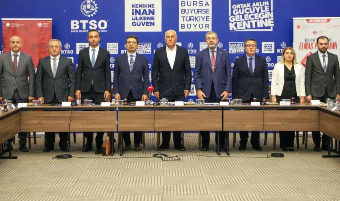 Bursa’da elmas programı sektör çalıştayı düzenlendi Millî Yetkinlik Hamlesi Projesi