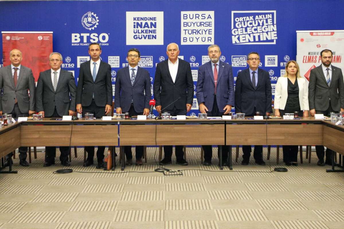 Bursa’da elmas programı sektör çalıştayı düzenlendi