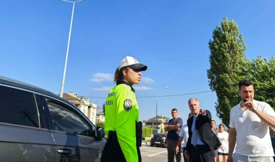 Bursa'nın İnegöl ilçesinde kontrolden