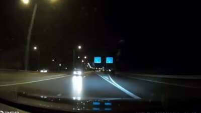 Bursa’da ters yöne giren araç yürekleri ağıza getirdi