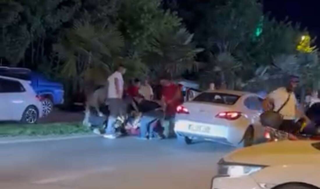 Bursa’nın Osmangazi ilçesinde yol