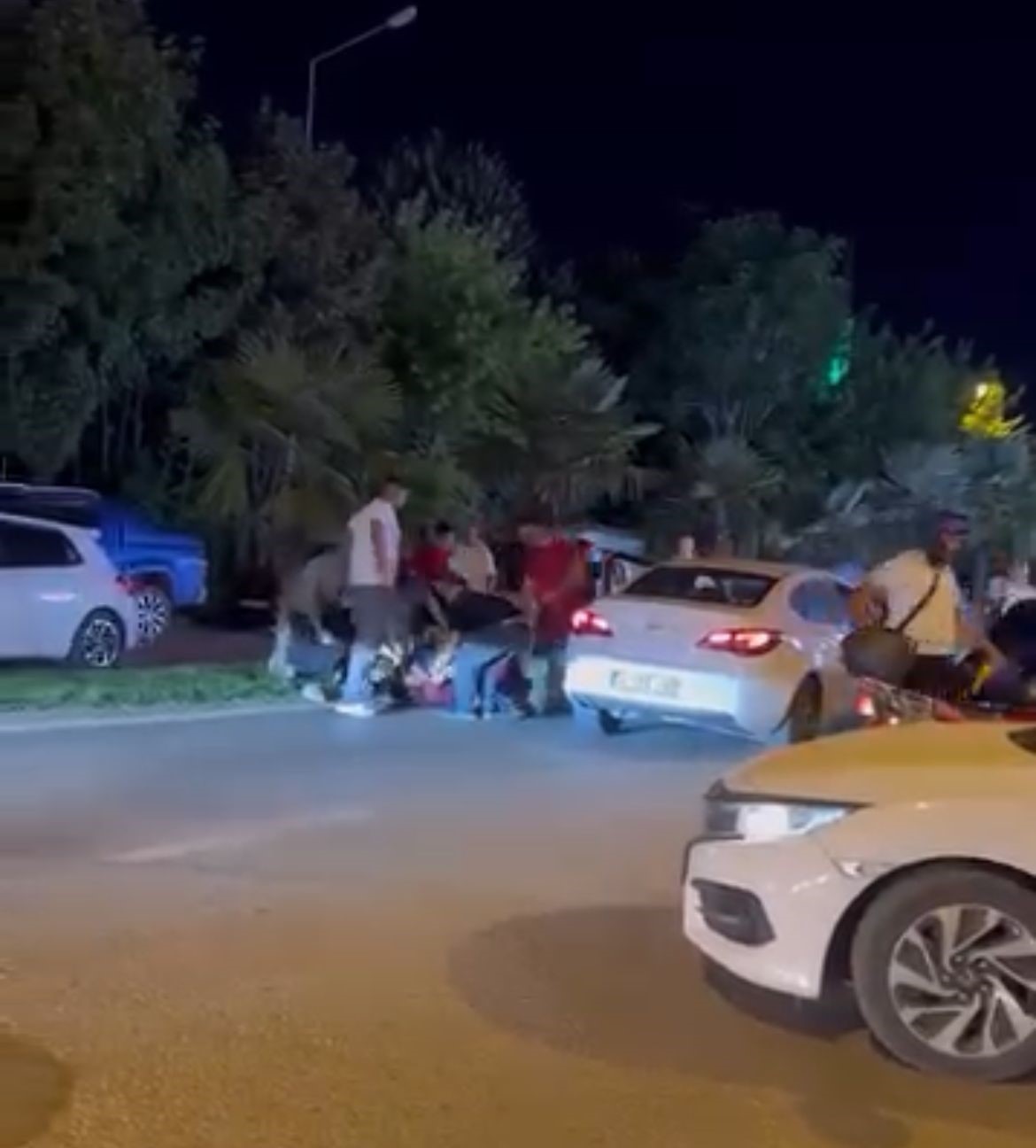 Bursa’da yol verme kavgası