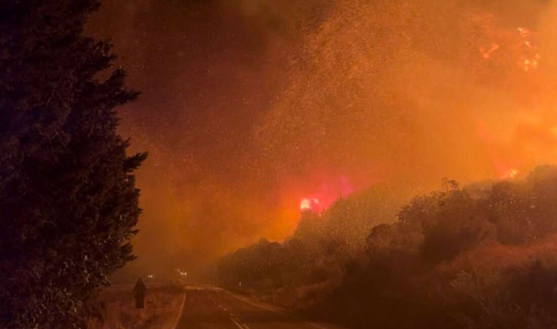 Bursa’nın Karacabey ilçesinde çıkan
