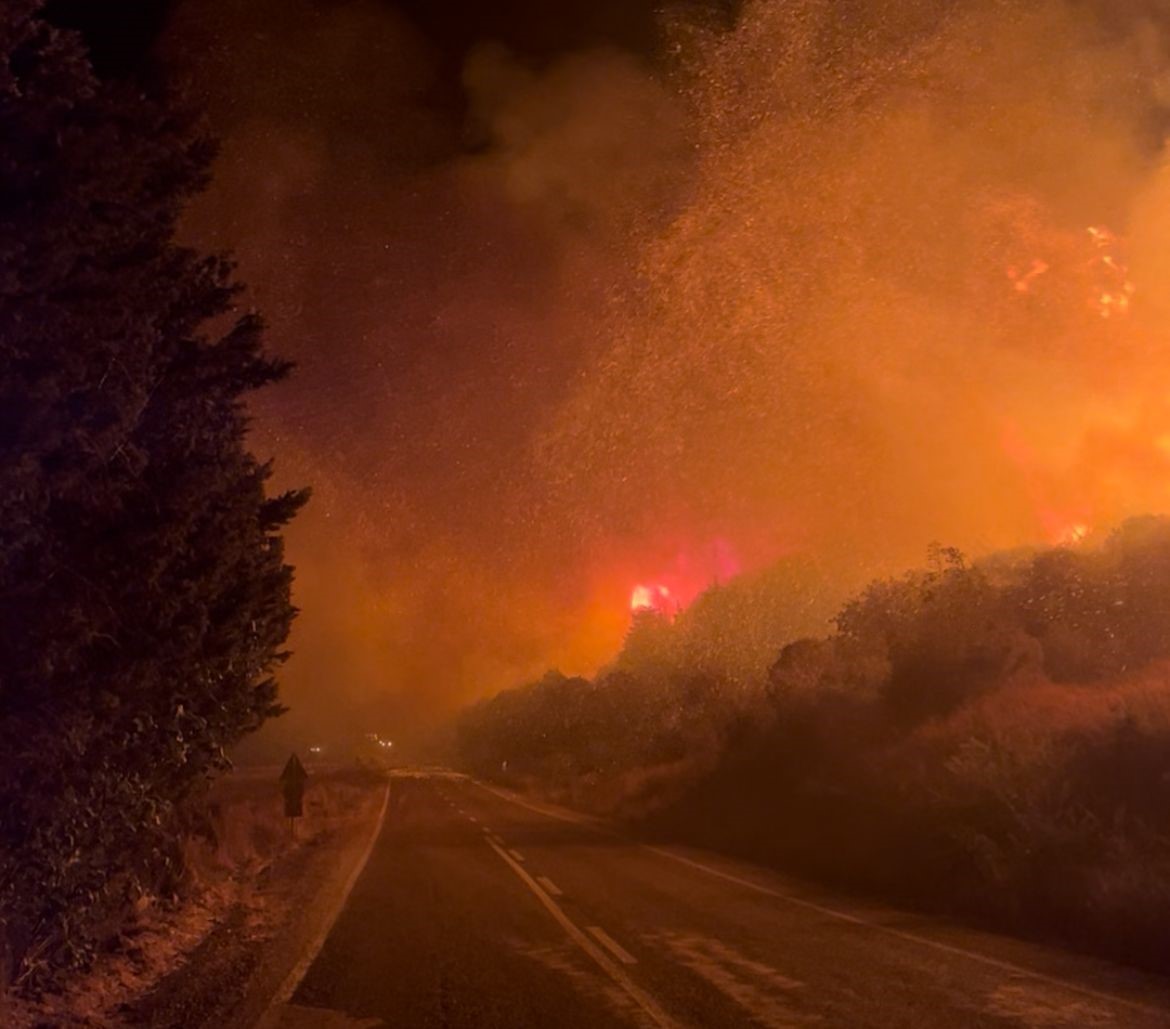 Bursa’da orman yangını: Köy boşaltıldı
