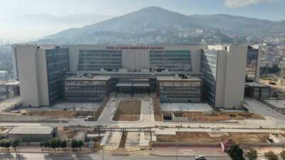 Şehrin dev hastanesi kapılarını yakında açıyor