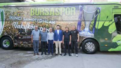 Bursaspor altyapısının otobüsü yenilendi