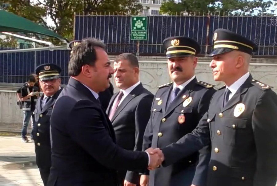 Bursa’ya atanan yeni Emniyet Müdürü Kadir Gökce görevine başladı