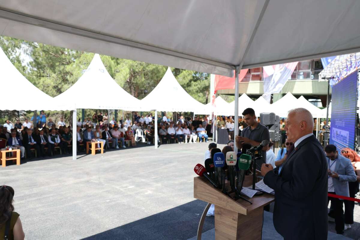 Bursa’ya can suyu olacak vana açıldı!