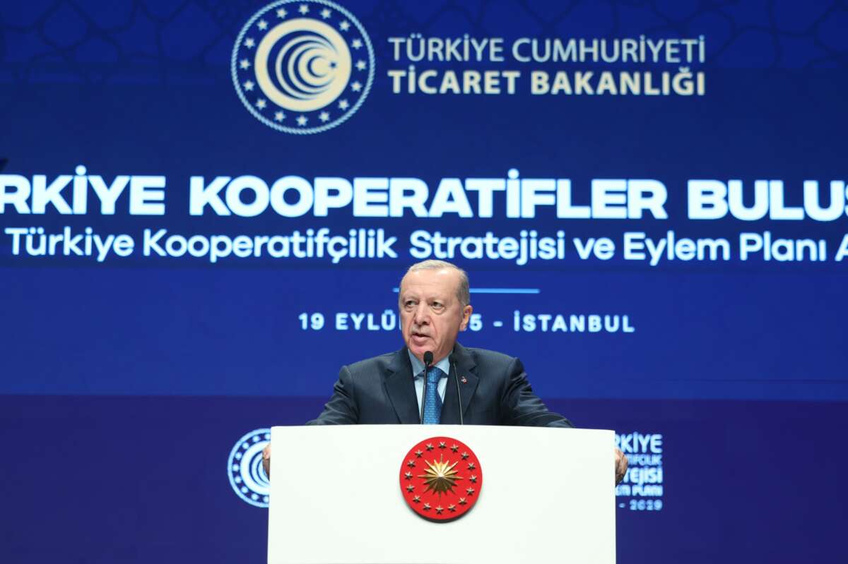 Cumhurbaşkanı Erdoğan: “Kooperatiflerimize toplam 3 milyar liralık kredi imkanı sunacağız”