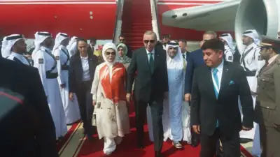 Cumhurbaşkanı Erdoğan Katar’da: “İsrail haydutluğu farklı bir boyuta ulaştı”