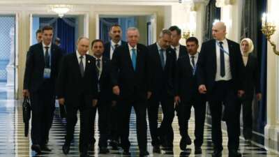 Cumhurbaşkanı Erdoğan, Putin ile görüştü