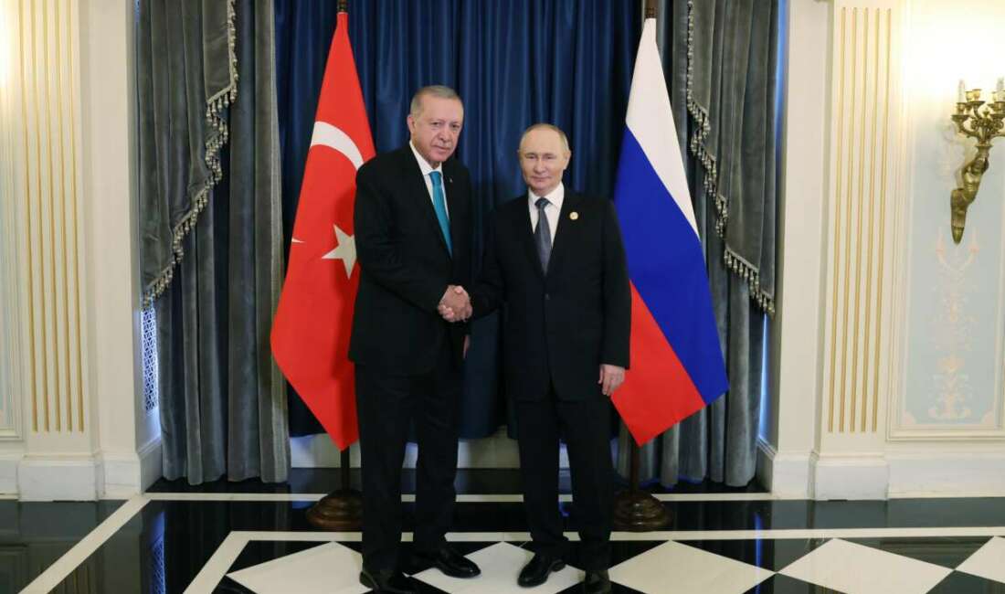 Erdoğan-Putin Zirvesinde Gündem: Ukrayna, Filistin, Suriye ve terörle mücadele Cumhurbaşkanı Recep Tayyip Erdoğan,