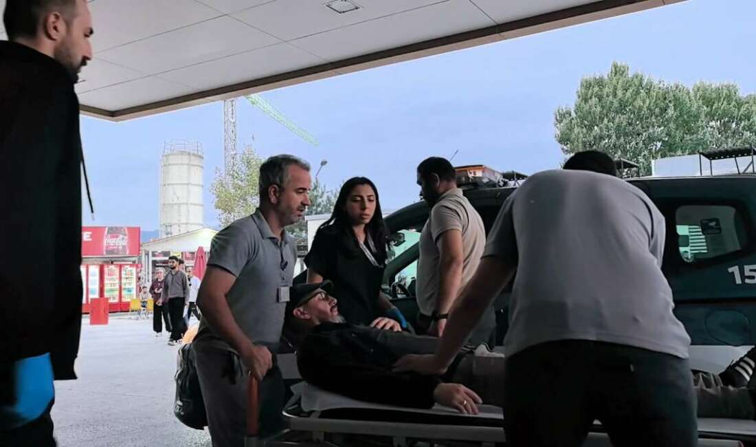 Bursa'nın İnegöl ilçesinde aracında