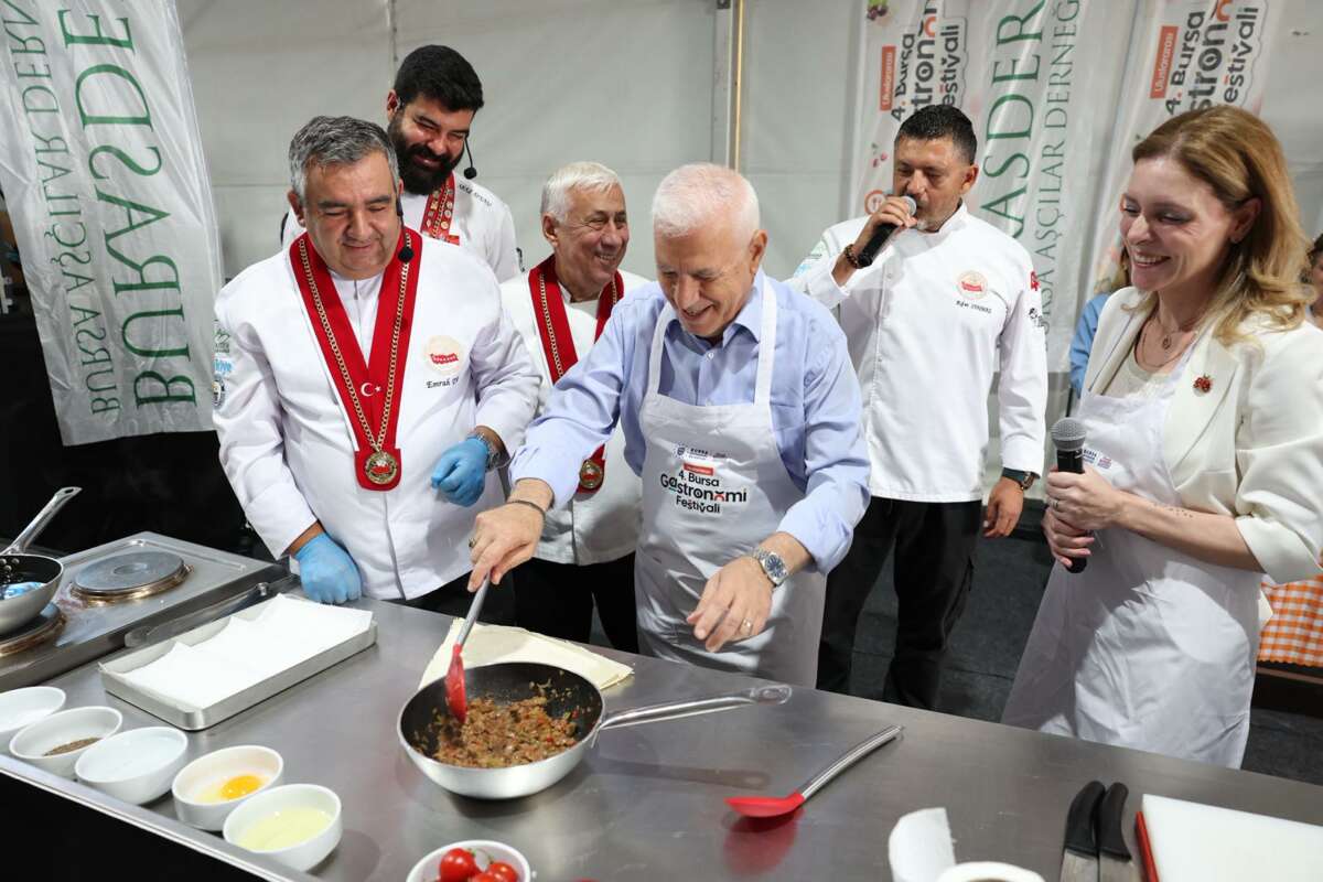 Gastronomi Festivali Bursa’yı dünya sofrasına taşıdı