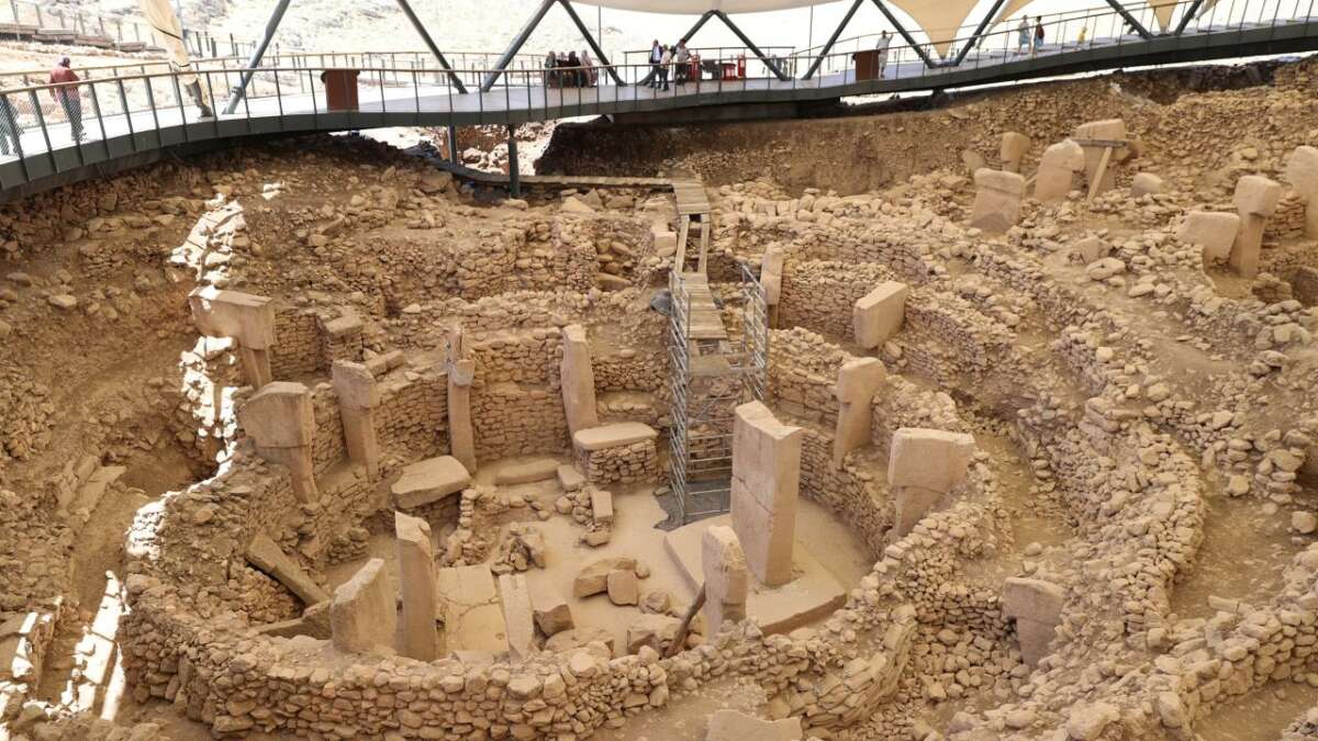 Göbeklitepe’de İnsan Heykeli bulundu