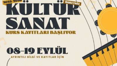 İnegöl Belediyesi’nin Kültür Sanat Kurslarında kayıtlar başladı