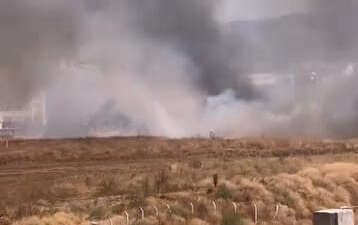 İnegöl’de anız yangını korkuttu: 30 dönüm kül oldu