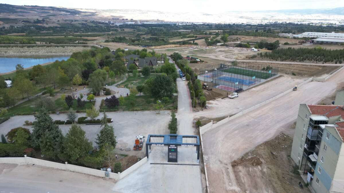 İnegöl’de doğanın kalbinde yeni spor ve kamp merkezi yükseliyor