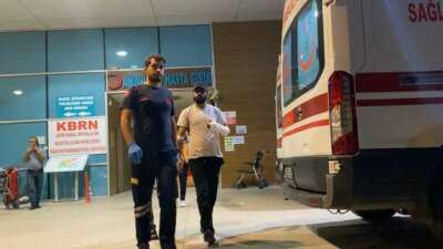 İnegöl’de makineyi keserken kanlar içinde kaldı