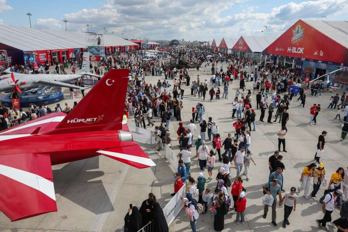 İstanbul’da TEKNOFEST’in 4. gününde hafta sonu yoğunluğu