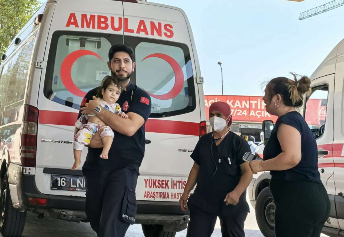  Maraş otu yutan 1 yaşındaki bebek hastanelik oldu