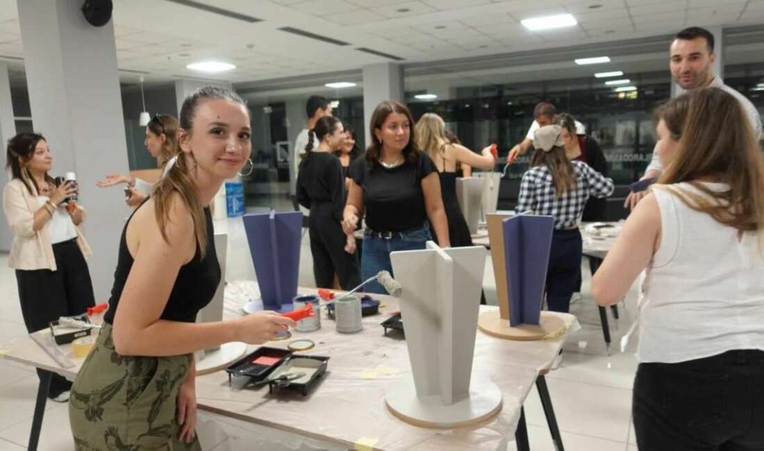 'Tabureni Boya' Workshop'u Renkli