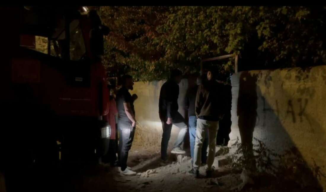 Muş’un Yeşilyurt Mahallesi’nde gece