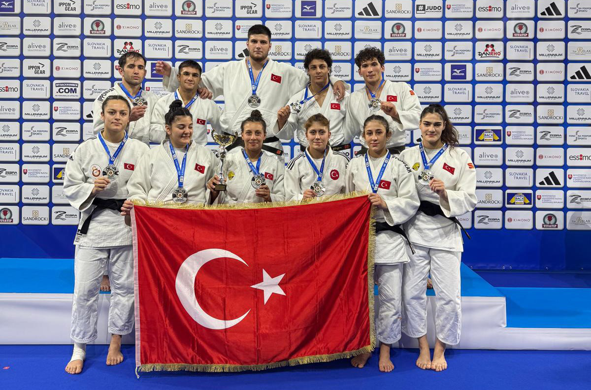 Osmangazi Belediyespor’un judocusu Avrupa kürsüsünde