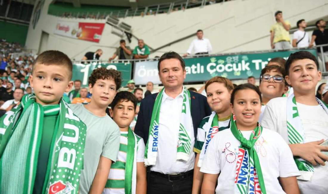 Bursaspor’a verdiği desteklerle ön