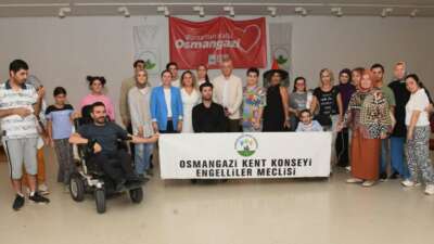 Osmangazi’de engelli bireyler 3 Aralık’a özel gösteri hazırlıyor