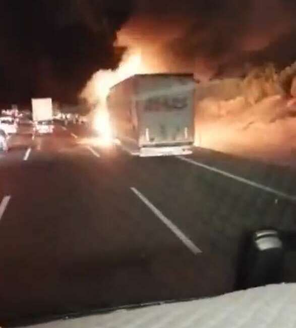 Yalova'nın Altınova ilçesinde otobanda