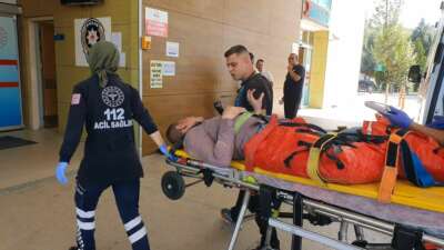 Feci olay: Sunta parçası işçinin bacaklarını kırdı