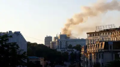 Ukrayna Başbakanı: “Savaşta bir ilk yaşandı” Hükümet binası vuruldu